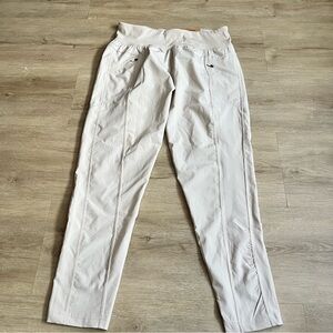 Avalanche Pale Pink Slim Track Joggers with Zipper Pockets